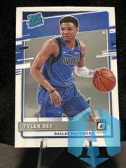 2020-21 Donruss Optic RATED ROOKIE #186 Tyler Bey Dallas Mavericks